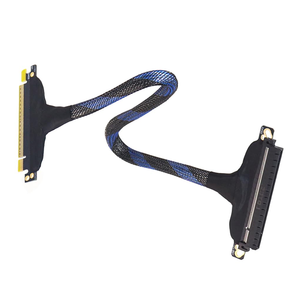 Amazon.com: JMT PCIE 5.0 X16 Extension Cable High Speed Silver