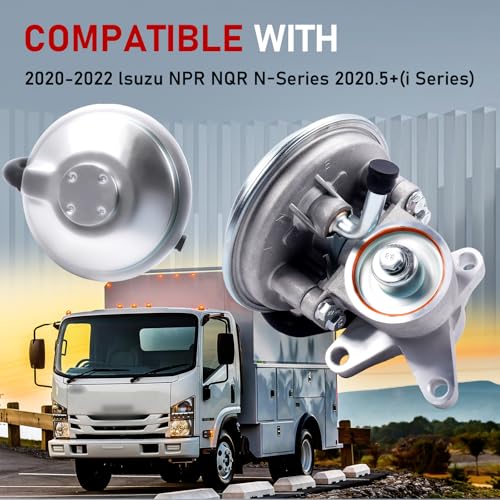 Bomba de Vacío LEABON 290KT00030 Compatible con Motores a Gas Isuzu NPR, NQR, N-Series e I-Series (2020.5–2023), Reemplaza 8975481860, 97548186, 97780770, 8976569800, Accionada por Correa miniatura 2