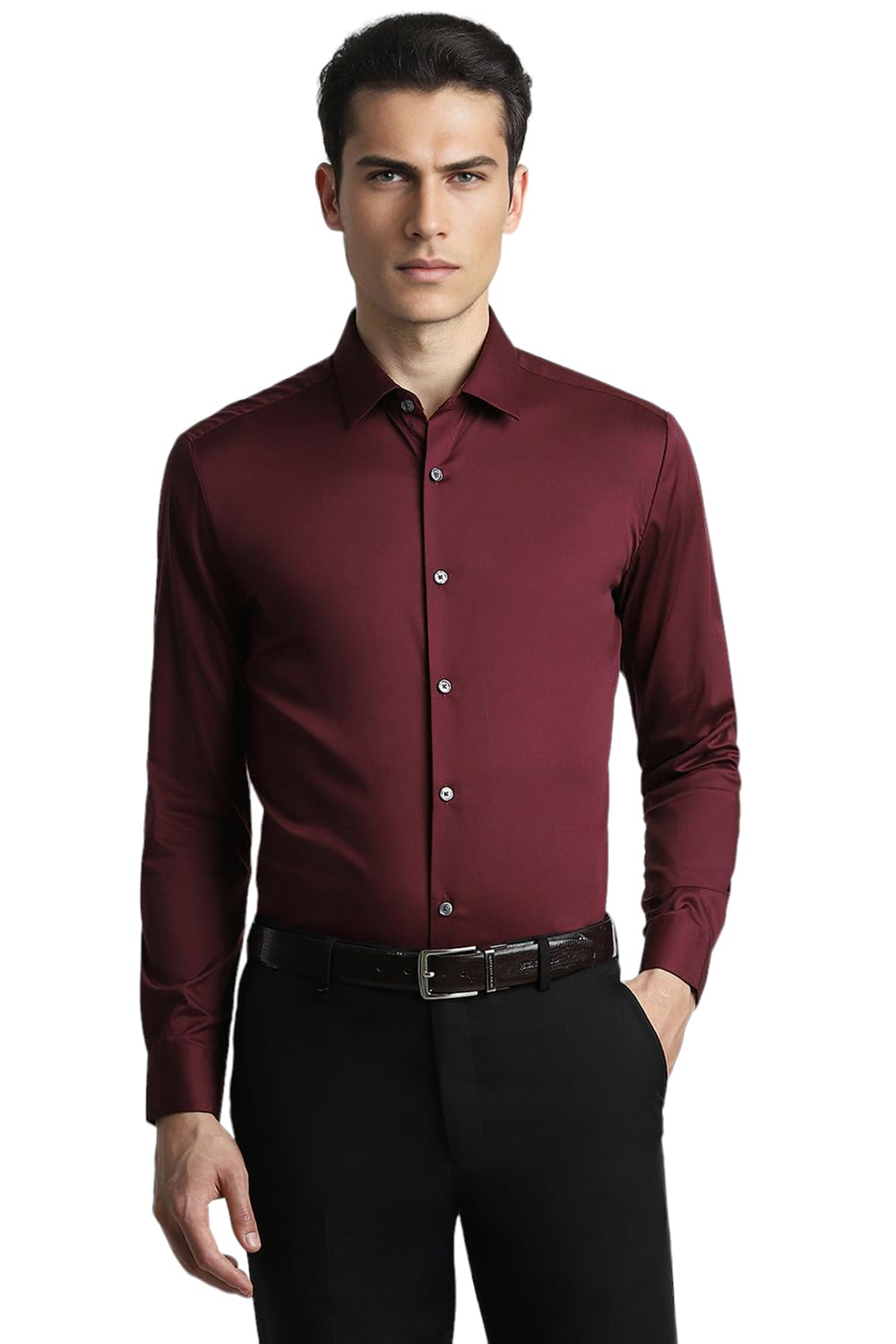 Peter England Men's Slim Fit Shirt-picture-29