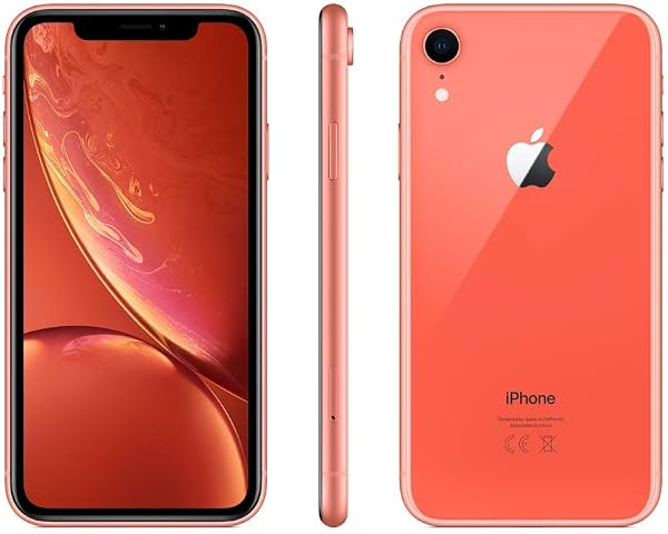 Apple iPhone XR, versión de EE. UU., 128GB, coral - desbloqueado (reacondicionado)