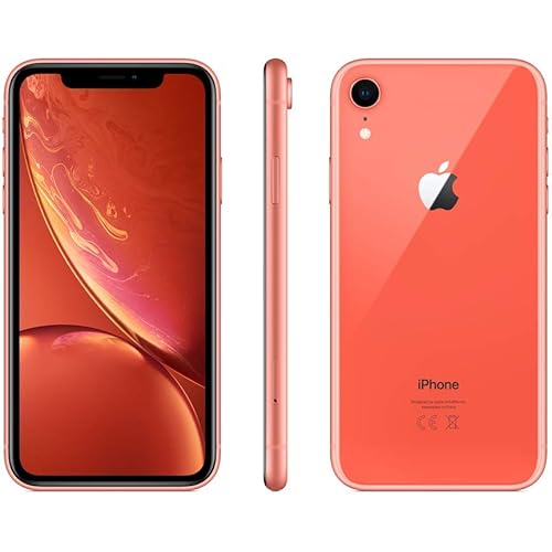 Apple iPhone XR, US Version, 64GB, Coral - Verizon (Renewed)