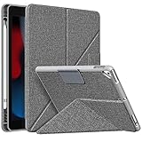 MoKo Case Fit 10.2 inch 9th / 8th / 7th Generation (2021/2020/2019)/Air 3 10.5 2019, Origami...