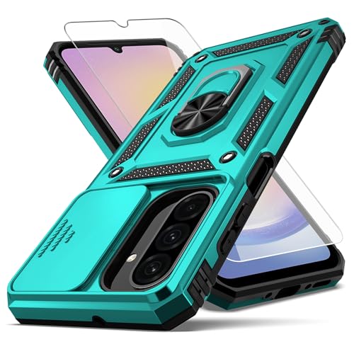 Coque de téléphone pour Galaxy A26 5G rigide antichoc rigide TPU bleu