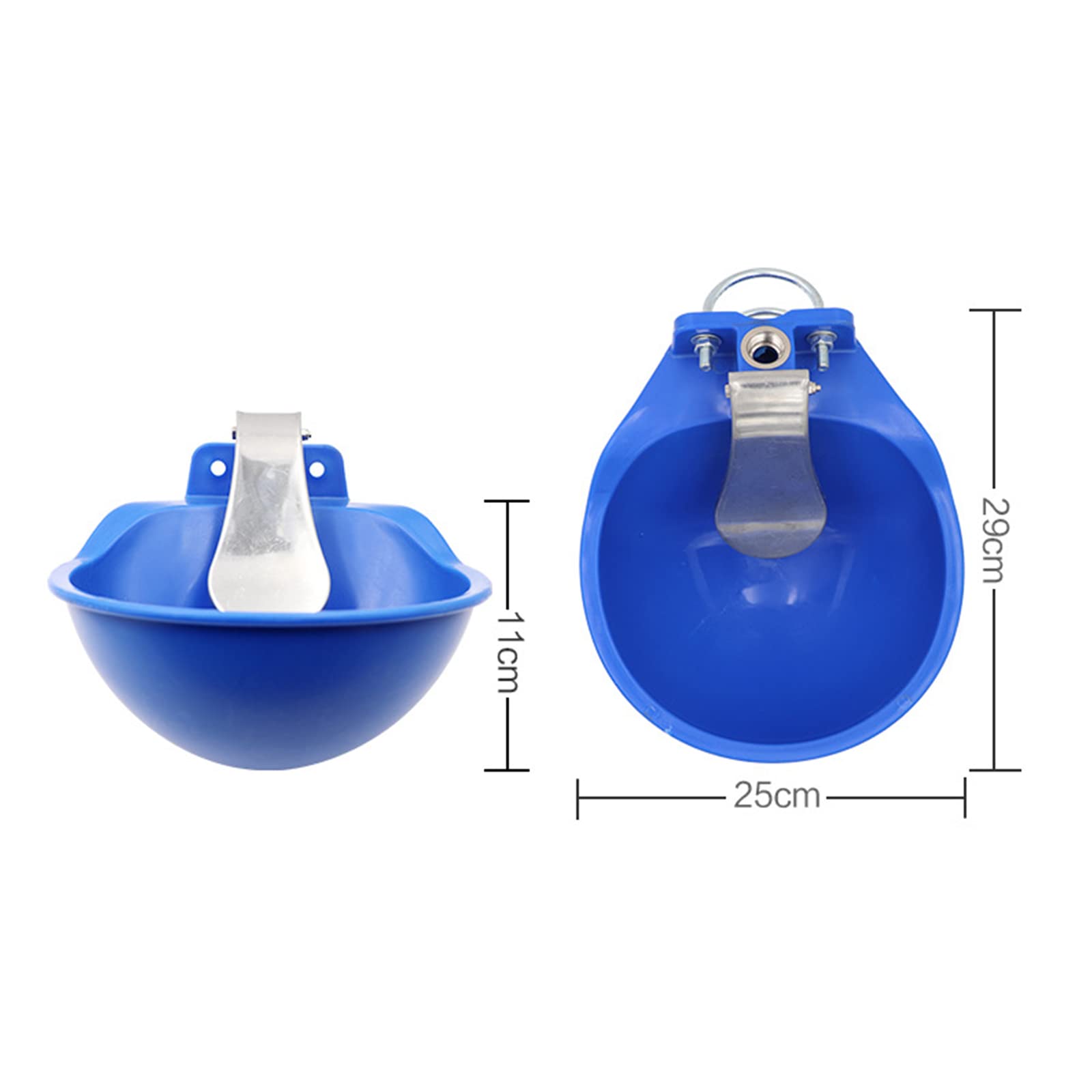 Ciotola per l ' acqua per pecore Abbeveratoio automatico con valvole in rame Dispenser d ' acqua con commutazione tattile per capre Bovini Suinetti Ciotola per pecore Abbeveratoio automatico