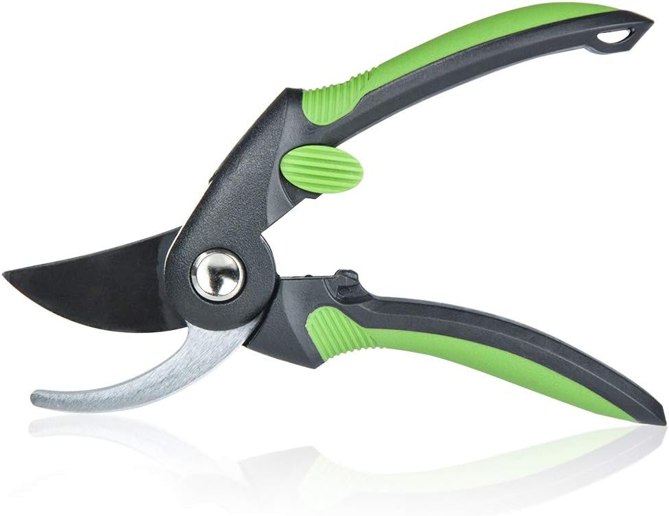 BUTTERFLY LOVE Hand Prunners for Garden, Garden Scissors Pruning Shears for The Gardeners, Heavy Duty Garden Bypass Pruning Shears Clippers for The Garden Plants and Roses| Stainless Steel Blades