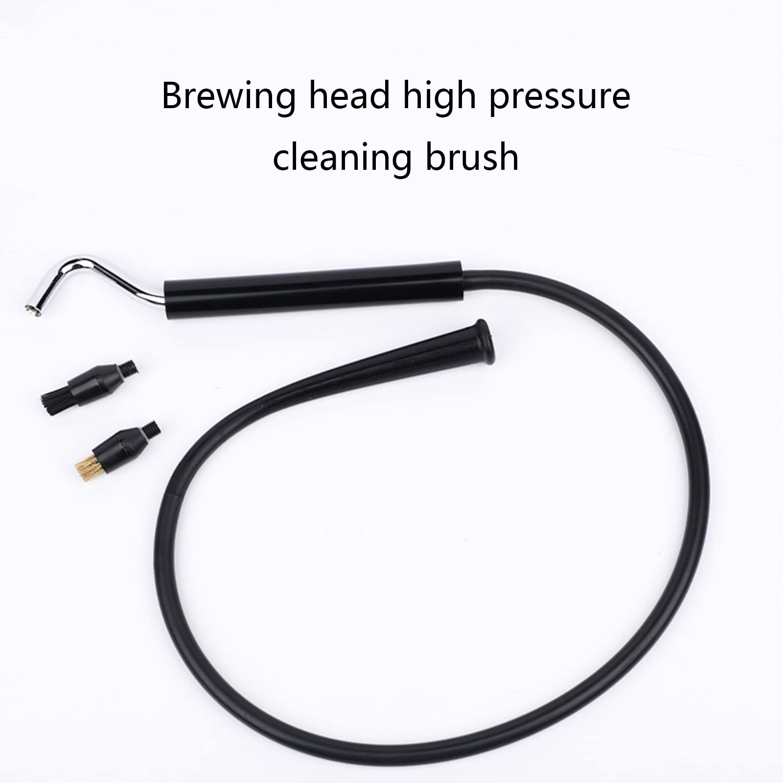 Cepillo de limpieza de máquina de café de acero inoxidable, cepillos de vapor de alta presión para el hogar, dormitorio, bar, cafetería, máquina de café