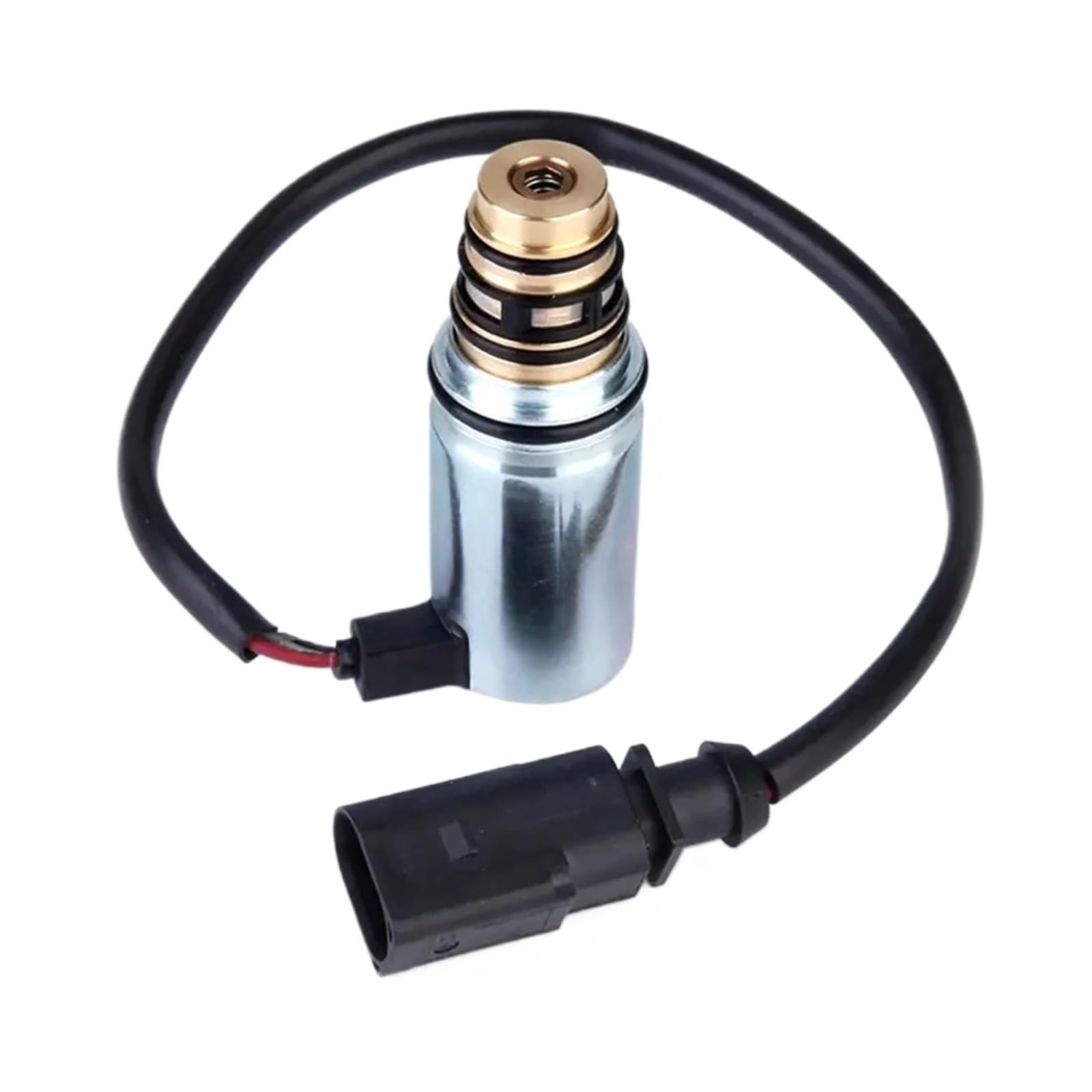 Gayclg One Color Ac Compressor Valve‌ Auto Air Conditioning Ac Compressor Sanden Electric Solenoid Valve Fit For Audi Seat Fit For Skoda Fit For Fabia