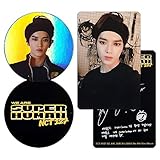 AmazingK NCT127 4th Mini Album Super Human Official Photocard Circle Card Kpop (Taeyong Set_2pcs)