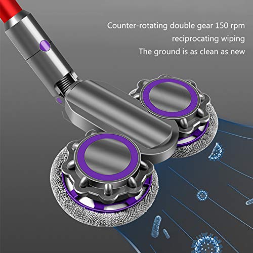Elektrische Steam Mop, Waaronder 6 Microfiber Pads, Wireless Cleaning Mop All-In-One Carpet Floor 1200W Electric Mop… - Image 6