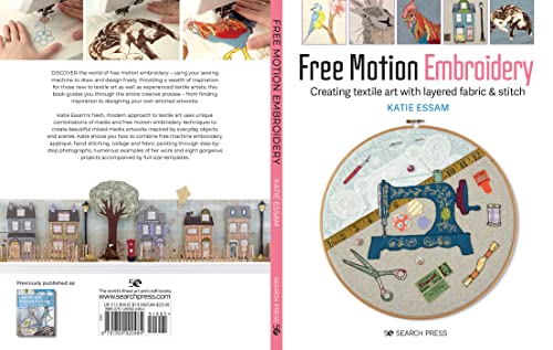 Free Motion Embroidery: Creating textile art with layered fabric & stitch - Image 2