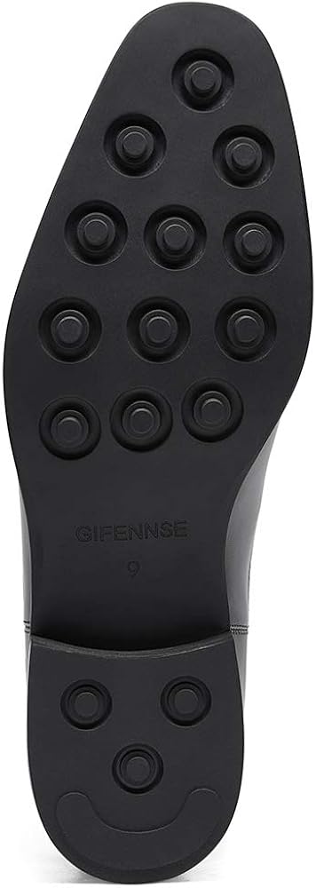  | GIFENNSE Mens Chelsea Boots Leather Dress Boots for Men | Chelsea