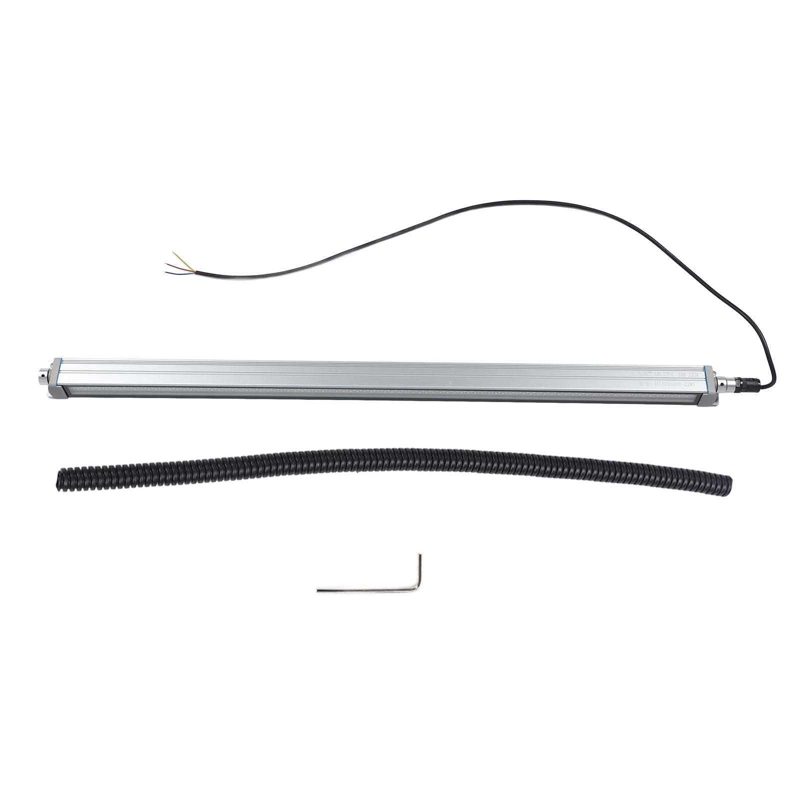 Oumefar Luz de Trabajo LED 3000LM Luz de Trabajo de Tubo 220V 6000K Cableado IP66 Impermeable A Prueba de Explosiones Industrial