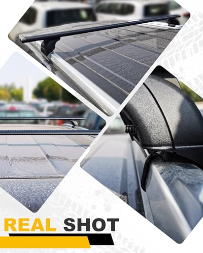 Ezrexpm EZTH002100GC00HG00 330Lbs Cross Bars Roof Rack Fit For 2021-2025 Chevrolet Tahoe, Gmc Yukon & Yukon Xl, Chevrolet Suburban, Cadillac Escalade Esv Lockable Crossbars Carrier Cargo Bar Luaggage Rack Accessories thumb #7