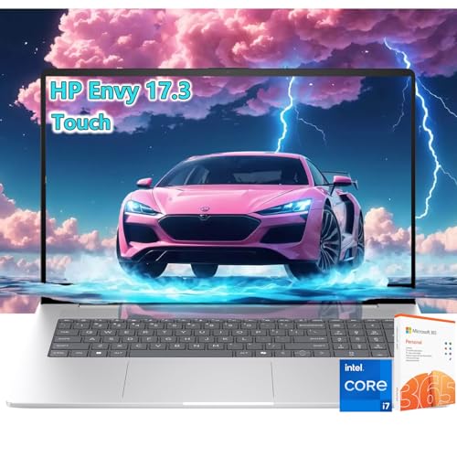 HP Envy 17.3 ^b`XN[m[gp\R Office 365 - Intel Core Ultra 7 155H - obNCgL[{[h - rWlXm[gp\R 2024 - Computadora Portatil - 17.3