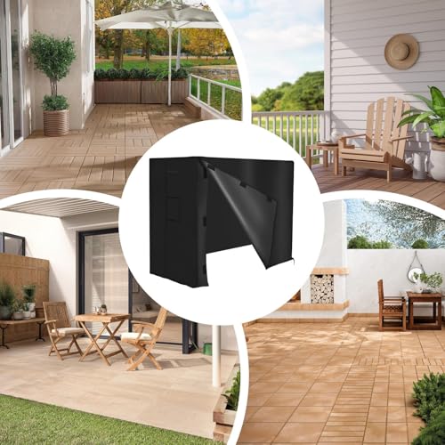 Housse bois de chauffage extérieur intérieur imperméable cordon serrage jardin terrasse