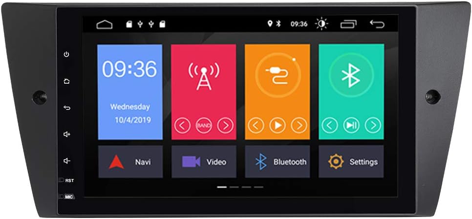 TOOPAI for BMW E90 E91 E92 E93 Android 9.0 Car Radio Stereo GPS Navigation with 9 inch HD Screen Support Screen Mirror 4G WiFi OBD2 Steering Wheel Control Rear Camera