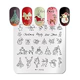 Generic Nail Art Stamping Plates Square Fashion Nail Stamp Plates DIY Image Christmas Template Print