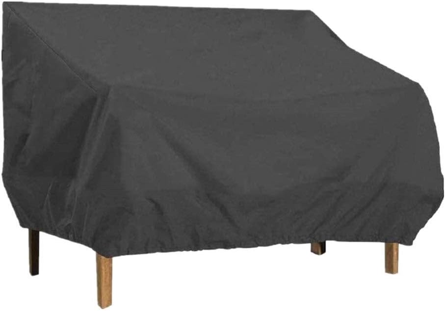 Patio Bench Cover Waterproof, 2Seater 420D Heavy Duty Outdoor Loveseat Lounge Cover