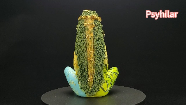 Estatua Madre Tierra Gaia 7 pulgadas Resina miniatura 7