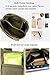 zhongningyifeng Bolso de mano para mujer pequeño con múltiples bolsillos Imagen de zhongningyifeng Bolso de mano para mujer pequeño con múltiples bolsillos