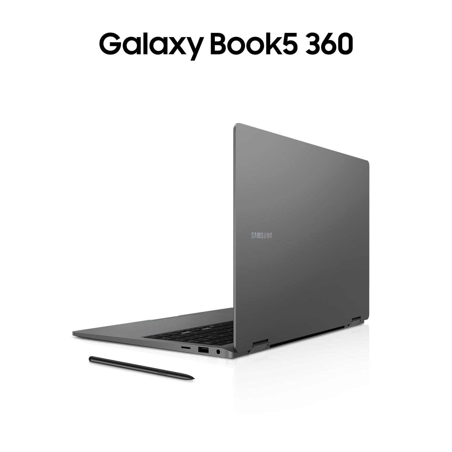 Samsung Galaxy Book5 360 15,6" 2-in-1-Laptop Intel Core Ultra 7 16 GB RAM 512 GB Speicher Moonstone Gray