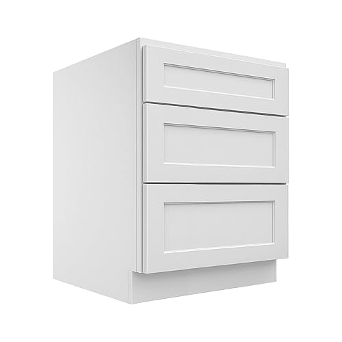 Kitchen Base Cabinets, Base Cabinet with Drawers, RTA Cabinet, Unassembled,