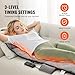 VEVOR Full Body Massage Cushion - with Shiatsu Neck Massager, 10 Vibration Motors & 2 Heating Shiatsu Neck Rollers, Vibrating Massage Pad with 5 Modes & 3 Intensities, 3 Heating Pads for Home Office