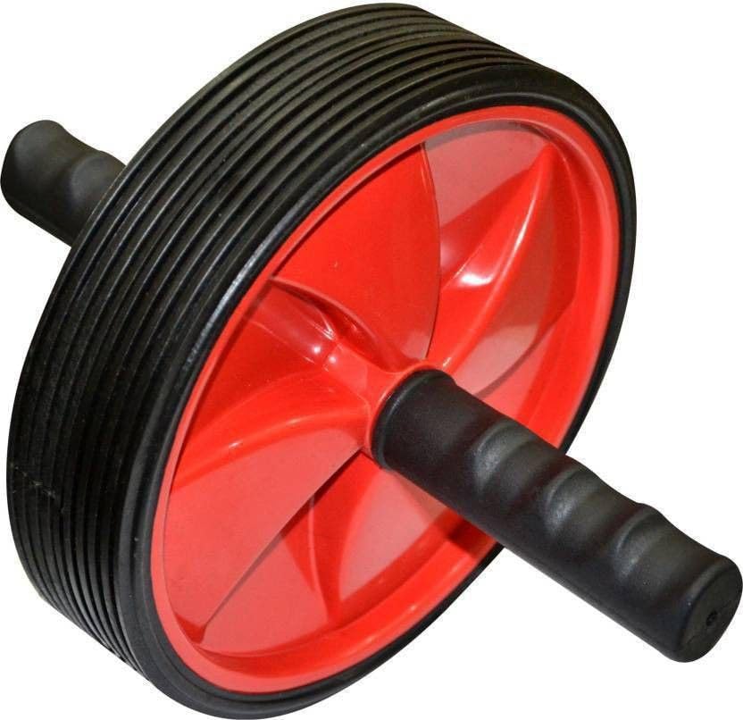 Unisex Ab Abdominal Roller for Home & Gym Workout (RED) Ab Exerciser (Red)-picture-16