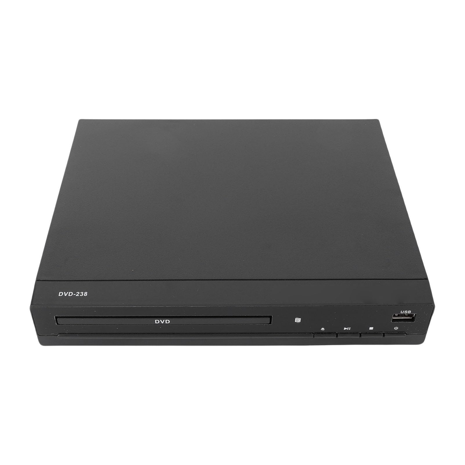 Sxhlseller Odtwarzacz DVD, Obsługuje NTSC i PAL, Skalowanie do 1080P Port HDMI USB Wszystkie Regiony Odtwarzacz CD DVD z Pilotem do Projektora Telewizyjnego (przepisy europejskie)