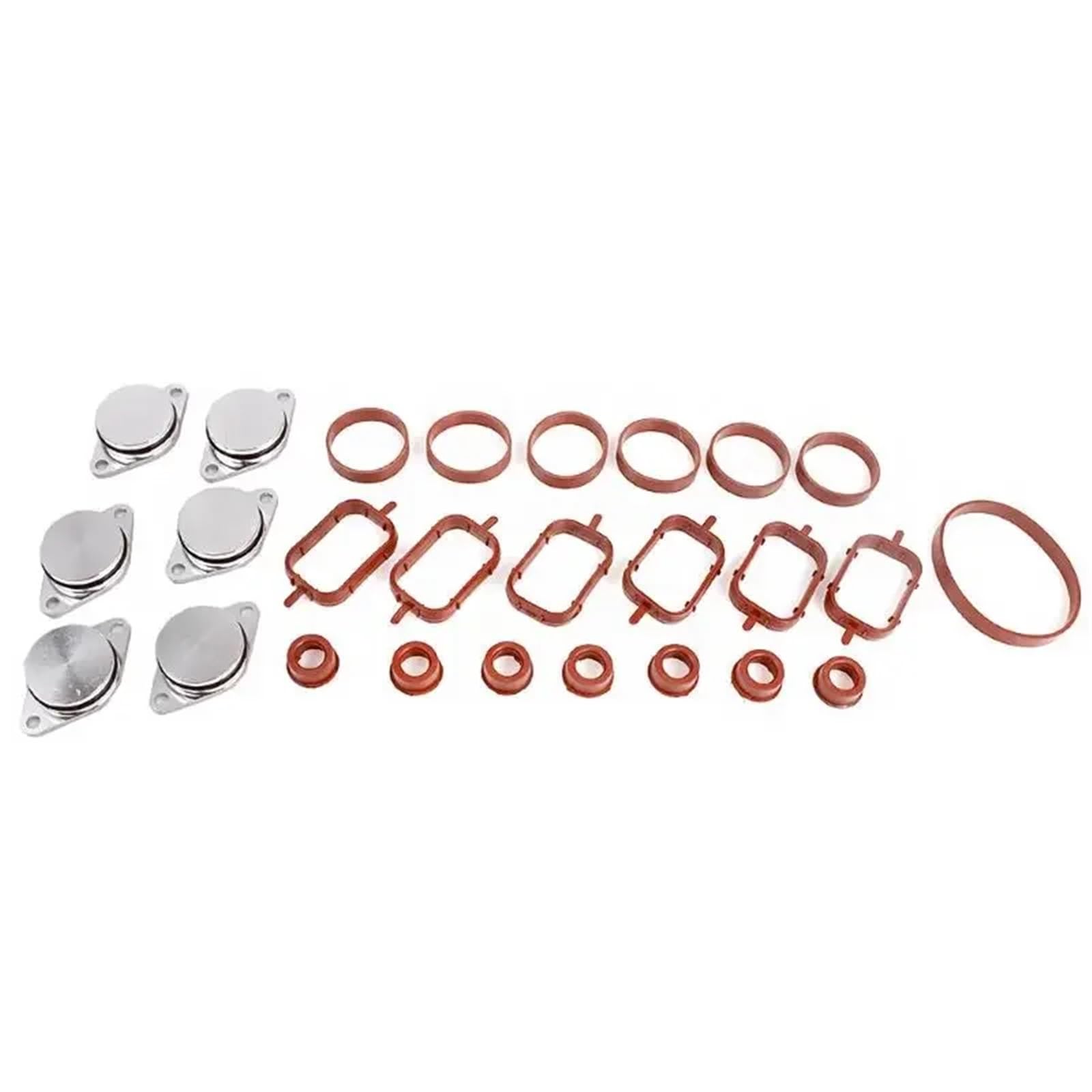 Gasket set oil cooler Do X3 X5 X6 M57 E39 E60 E46 E38 E53 E83 E70 E71 E92 uszczelka kolektora dolotowego uszczelka 22/33mm