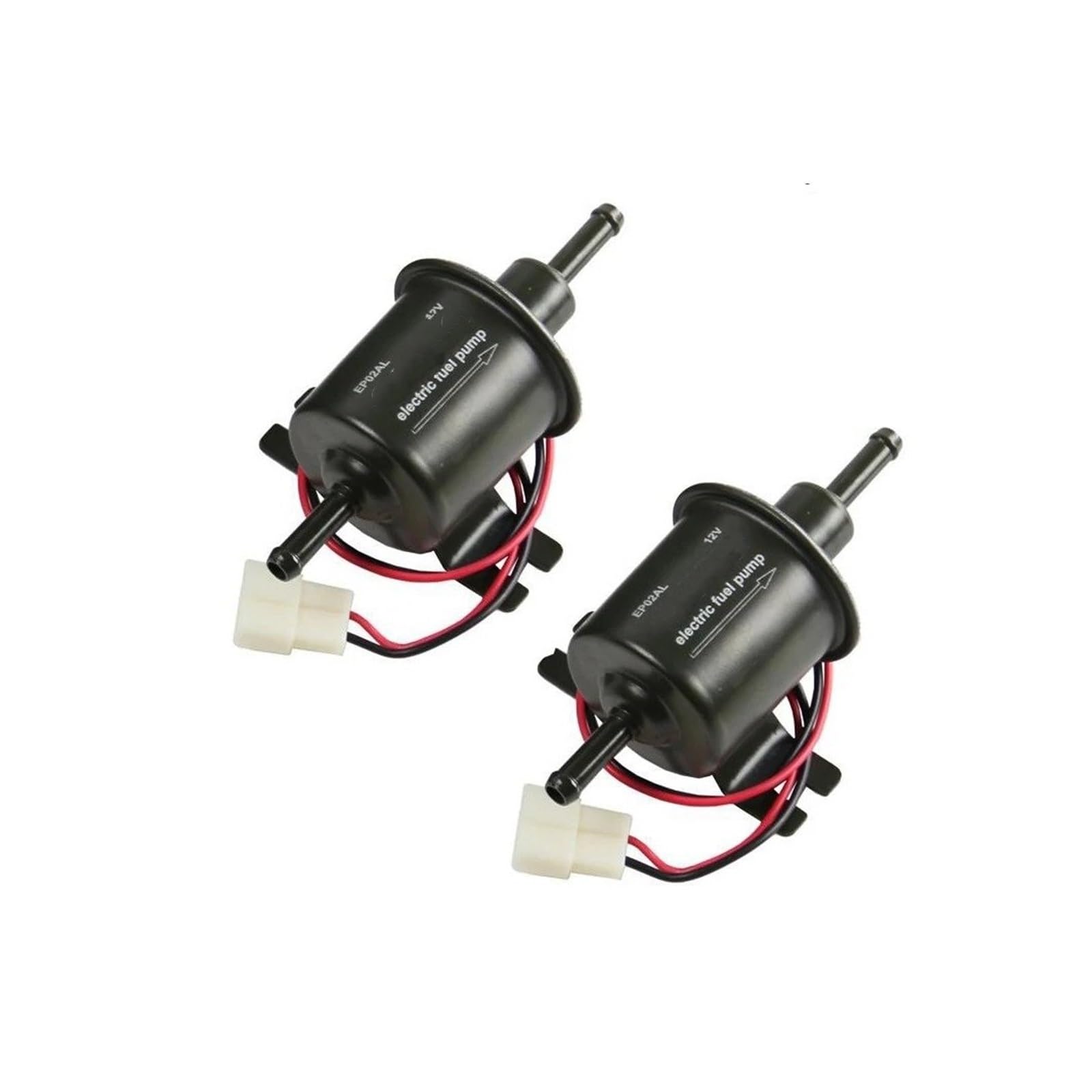 Bomba De Combustible Eléctrica HEP-02A De 12 V En Línea De Baja Presión Universal Para Gasóleo Gasolina Paquete De 2 Bomba Gasolina
