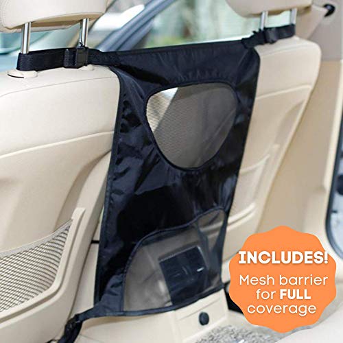 Coleta Dog Car Barrier For Suvs & Vehicles - Adjustable Large Pet Barrier With Bonus Guard Mesh For Full Coverage. Heavy-Duty, Universal-Fit Easy Install-Removal Divider For Pet Car Safety #TOP5