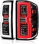 VIPMOTOZ OLED Tube Black Housing LED Tail Light Lamp Assembly For 2014-2018 Chevy Silverado 1500 2500HD 3500HD Incandescent Model, Driver & Passenger Side