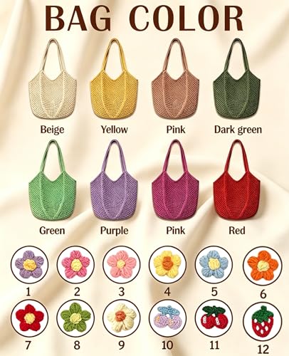 Bolso de playa tejido personalizado para mujer miniatura 3