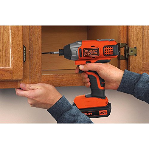 BLACK+DECKER 20V MAX* POWERCONNECT 1/4 in. Cordless Impact Driver Kit