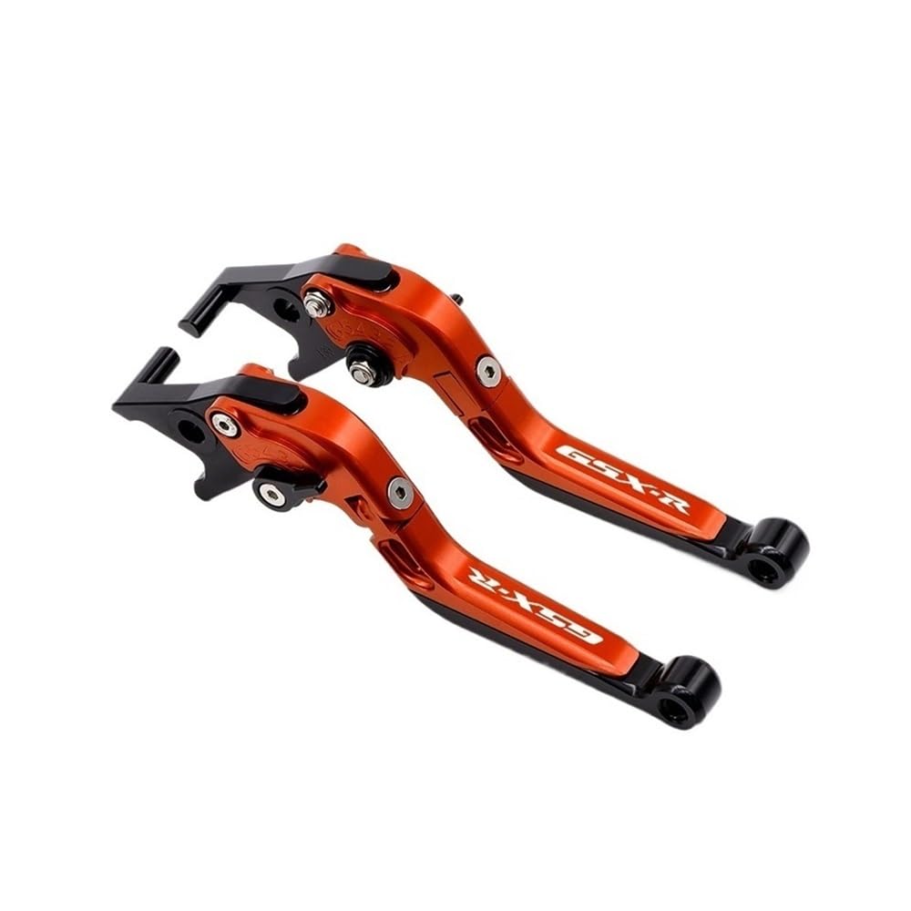 YQIAPZE for GSXR 600 750 1000 GSX-R1000 Gsxr Motorcycle Accessories Clutch Lever Brake Set Adjustable Folding Handle Levers Brake Clutch Levers Handlebars