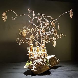 7th 19th Copper Anniversary Personalized Willow Family Tree Custom Gift Wife Husband Couple 7 Year Wedding Present for Men Women 22nd Wedding Him Her Husband and Wife