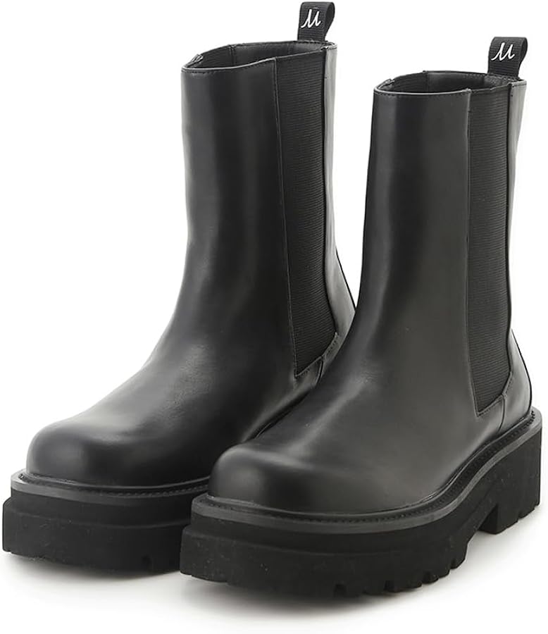 Amazon | [ミラオーウェン] Mロゴサイドゴアブーツ 09WGS251521