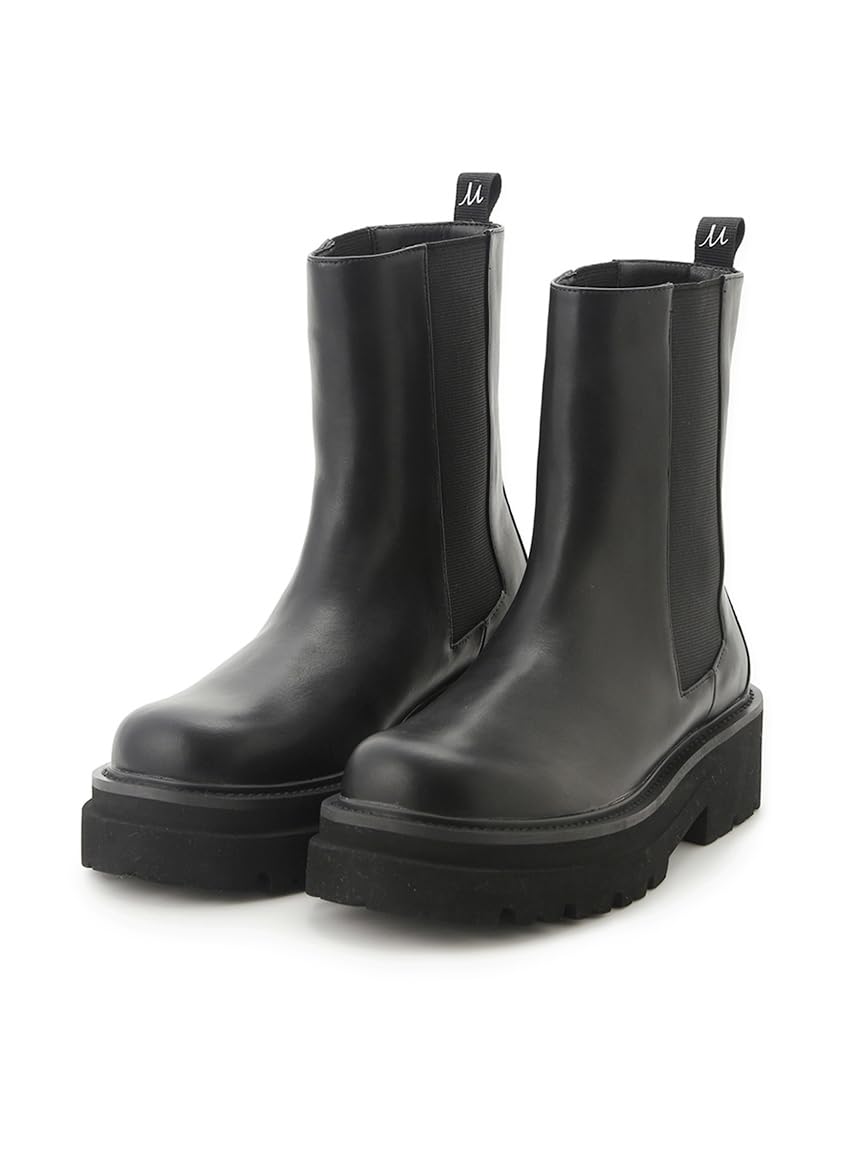 Amazon | Mロゴサイドゴアブーツ 09WGS251521BLK36 | Mila Owen(ミラ Amazon | Mロゴサイドゴアブーツ 09WGS251521BLK36 | Mila Owen(ミラ