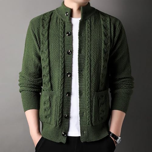 Chaqueta punto botones hombre para evitar el frío con comodidad total 2
