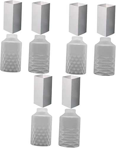 Miniatura 1 de 6 juegos de moldes de silicona para velas, moldes decorativos para velas de té, moldes de vela para fabricación de velas, resina artesanal Molde de