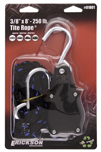 Erickson 01801 3/8 x 8' Tite Rope Strap - 250 lb. Load Capacity