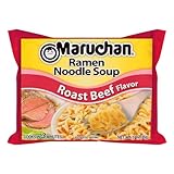 Maruchan Ramen Noodle Soup, Roast Beef, 3 oz