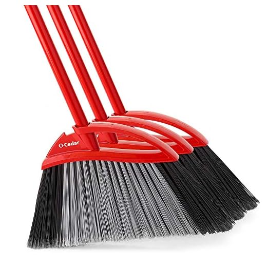 O-Cedar Power Corner Large Angle Broom (Pack of 3)