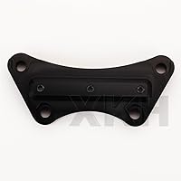 Vista 1 de XKH - Manillar antideslizante 1 pieza 1 pulgada 0.984 in abrazadera superior compatible con Harley Touring 1997 y más negro [B075YHL8H8]