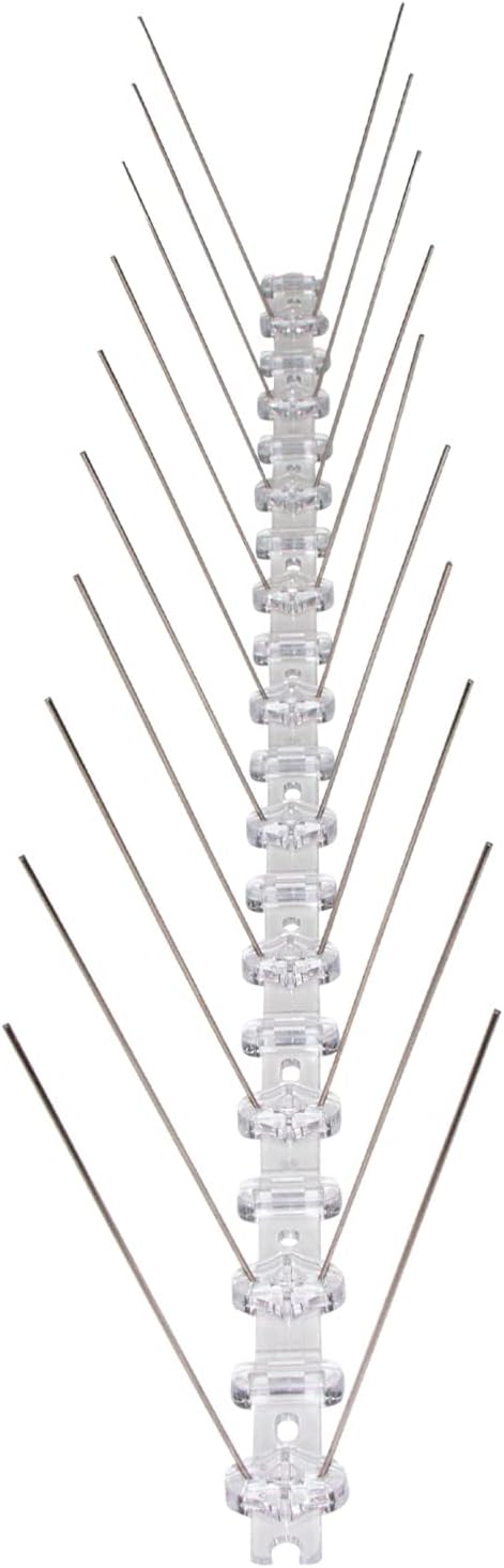 Taubenabwehr Vogelabwehr Spikes Edelstahl Vogelschutz Taubenspikes Vogelschreck - Foto 13