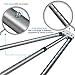 FIGROL Leg Stretcher Leg Split Stretching Machine Stretching Equipment Flexibility for Ballet, Yoga,Dance, MMA, Taekwondo & Gymnastics(Silver)