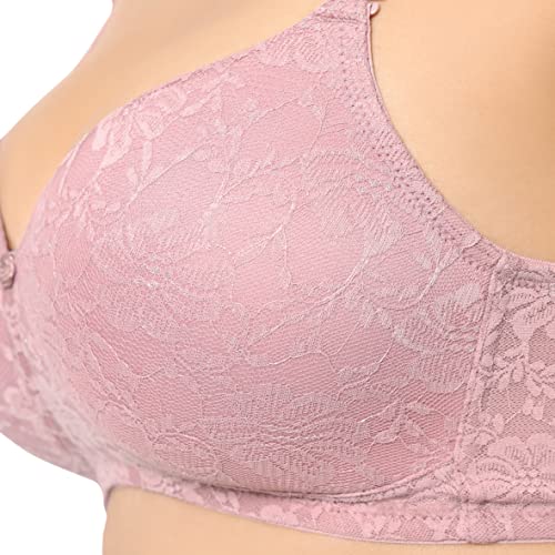 Image of Amante Lace Padded Wire-Free Full Coverage Bridal T-Shirt Bra