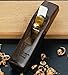 LeTkingok Woodworking Chamfering Planer, Edge Trimmer Mini Ebony Trimming Rounding Planer DIY Portable Woodcraft Tool 0-3MM