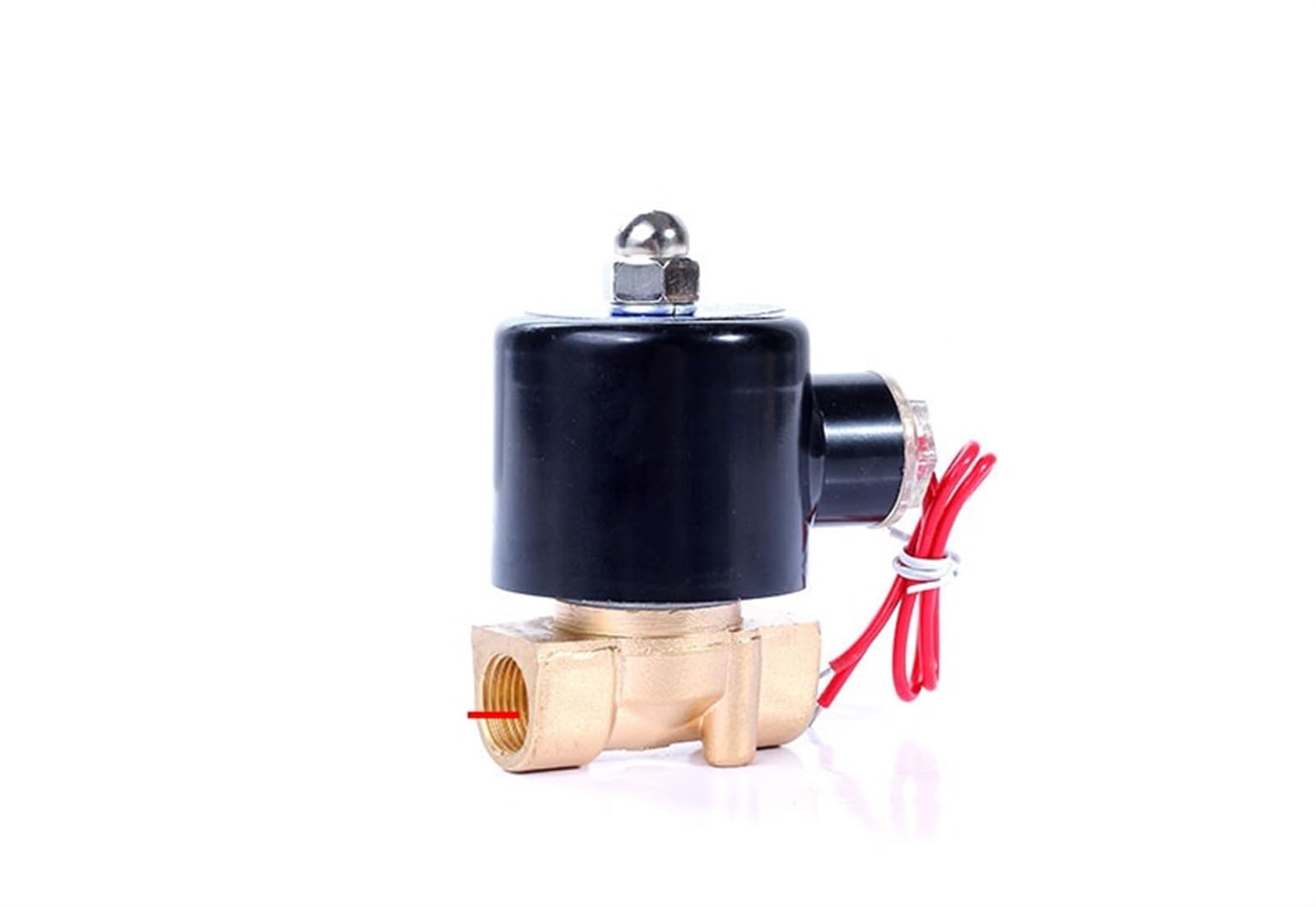 Électrovanne 1/4 action directe normalement fermée 380VAC spéciale 150°C